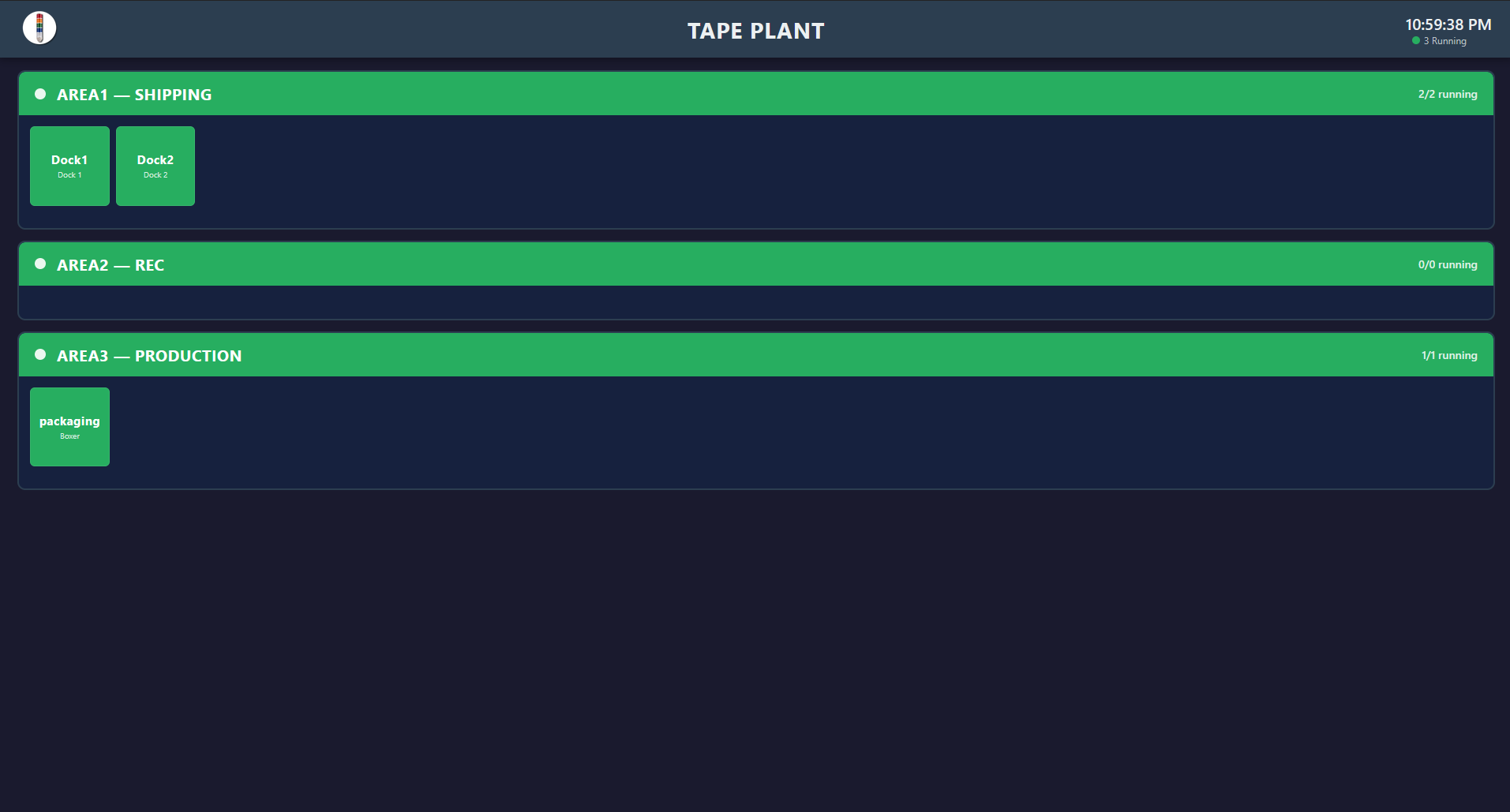 Andon Live Dashboard